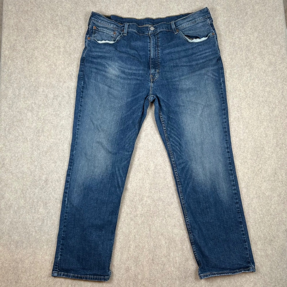 Levi's 559 Relaxed Straight Jeans Mens 44x32 Blue Good Medium Wash Denim
